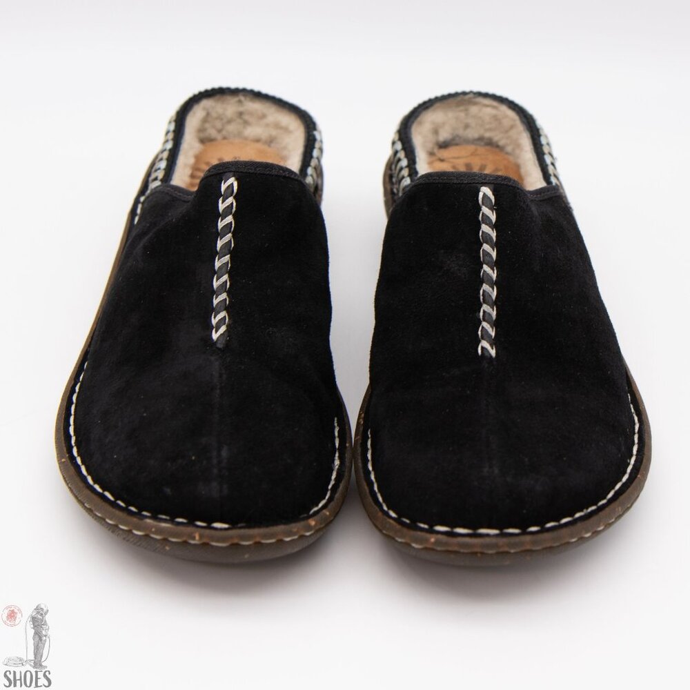 Ugg Australia Kohala Mule Black Suede - Size 8 - Picture 2 of 14